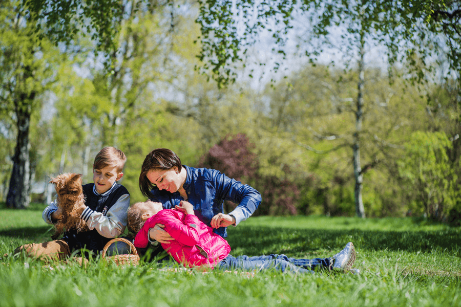 family picnic park